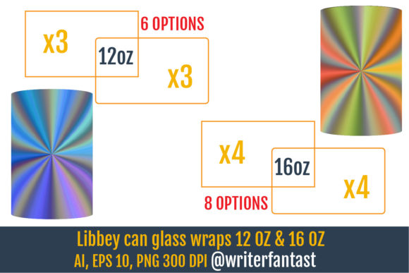 Download Holographic Designs for Libbey Can Glass - Graphic Collection