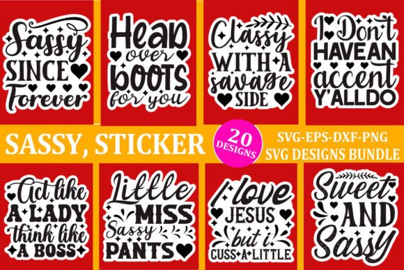 Download Sassy Sticker Svg Bundle Quotes - Quotes Collection