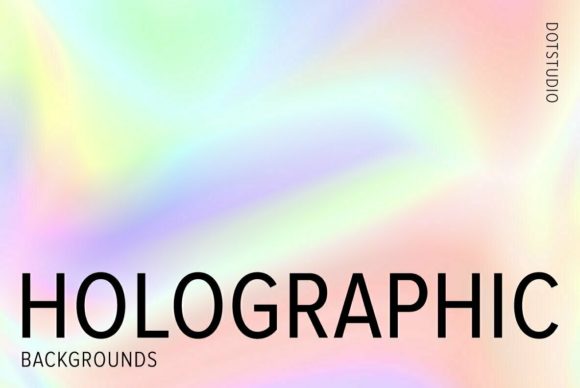 Download Holographic Backgrounds - Graphic Collection