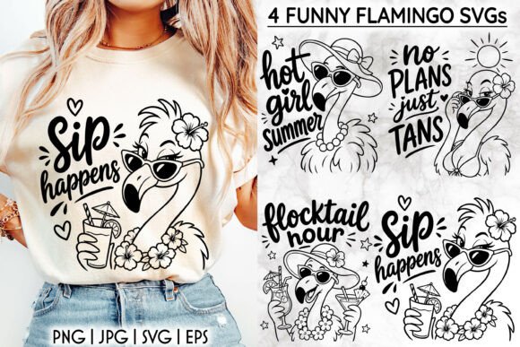 Download Funny Flamingo SVG Summer Quotes - Quotes Collection