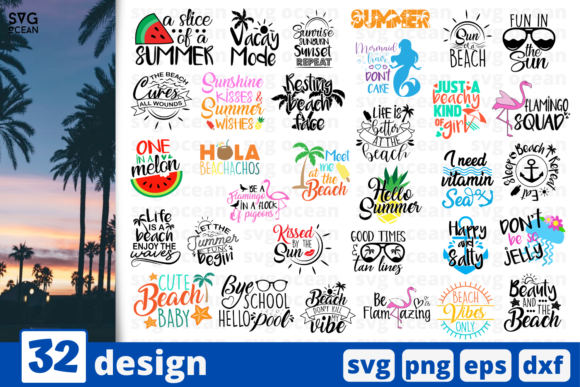Download 32 SUMMER QUOTES for Cricut - Quotes Collection