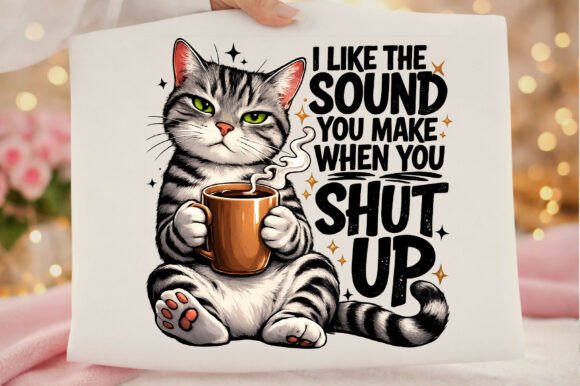 Download I Like the Sound Cat Coffee Funny Quotes - Quotes Collection