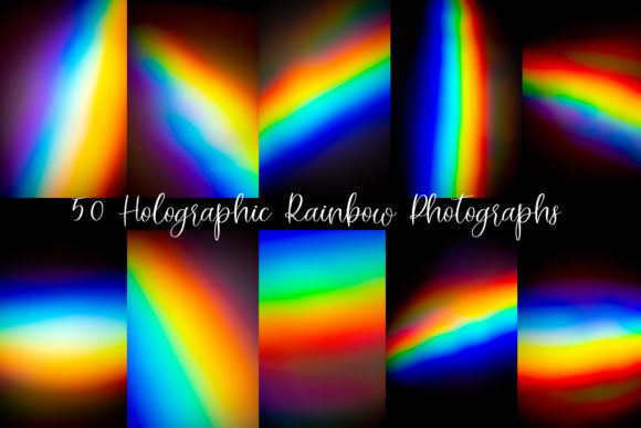 Download Rainbow Holographic Paper Background 50 - Graphic Collection