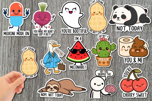 Download Funny Quotes Sticker Bundle - Quotes Collection